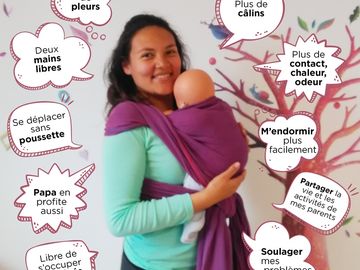 Maternité : atelier portage